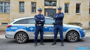 LUBAŃSCY POLICJANCI DOJECHALI NA CZAS I URATOWALI ŻYCIE MĘŻCZYZNY